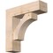 Ekena Millwork Westlake Block Smooth Bracket w/ Offset Brace, Douglas Fir, 7 1/2"W x 26"D x 26"H BKT0806X26X26WTL05SDF - alternate 1
